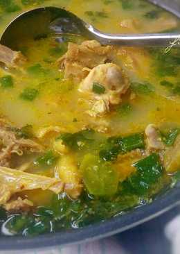Sop kuning Ayam kampung ðŸ˜ðŸ˜˜ menu anak