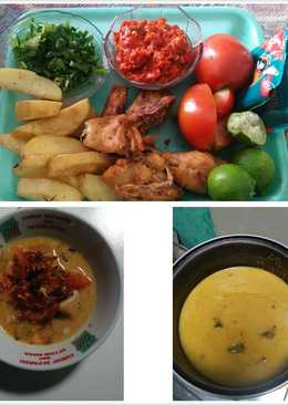 Soto ayam kuah santan ala betawi ðŸ' (sederhana)