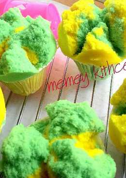 Bolu kukus pandan nangka merekah