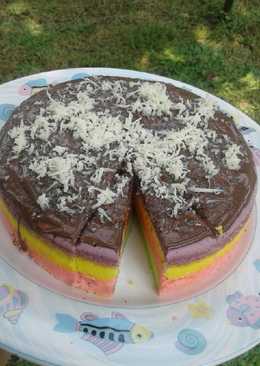 Rainbow cake #bikinramadhanberkesan