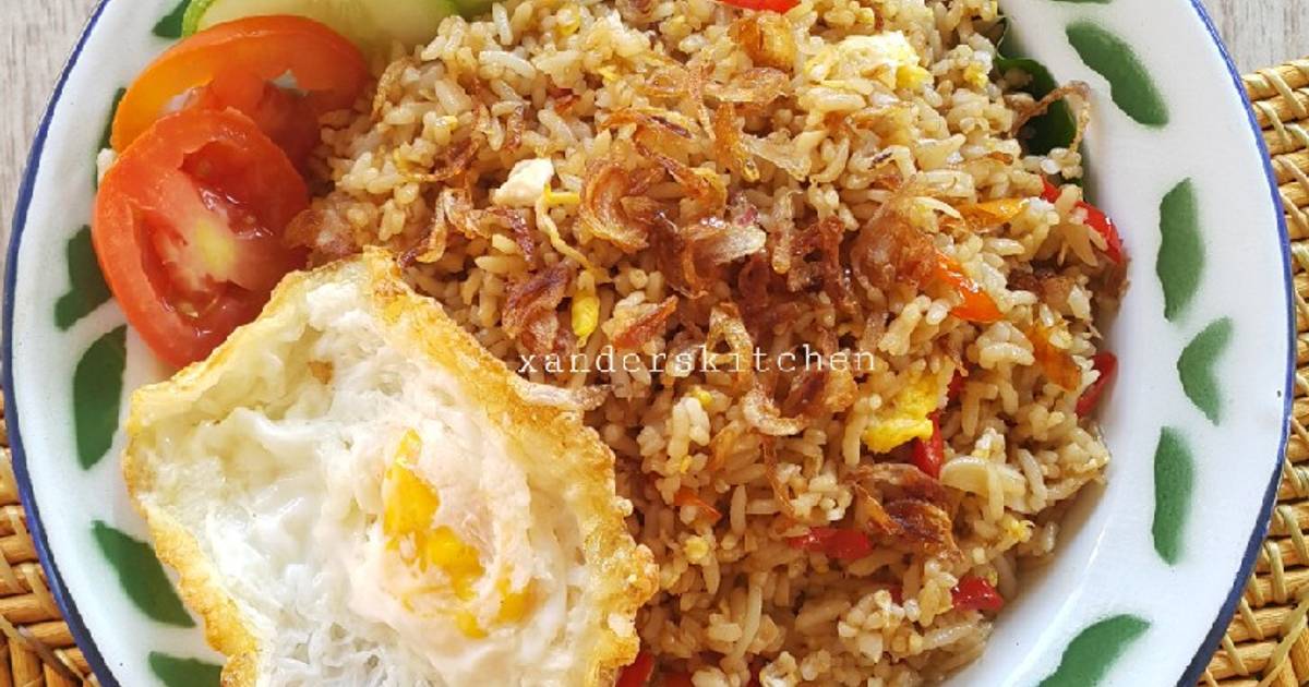Resep Nasi goreng kampung oleh Xander's Kitchen - Cookpad