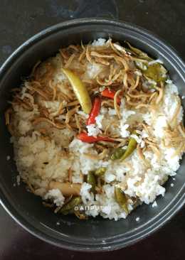 Nasi liwet, simple enak