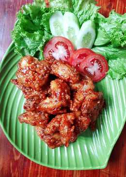 Richeese Sayap Ayam Pedessss