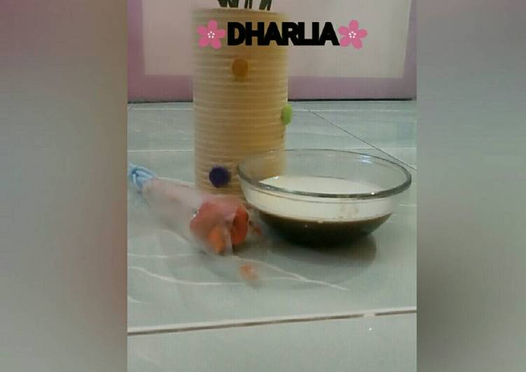 Resep Puding coklat vla vanila Dari Dharlia_010226