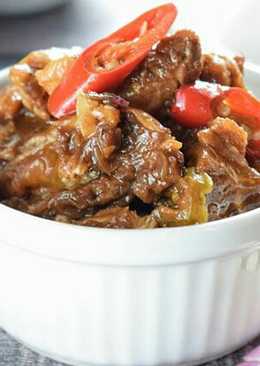 Tumis Daging Saos Teriyaki