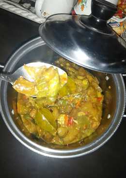 Sambal goreng kikil sapi+terong