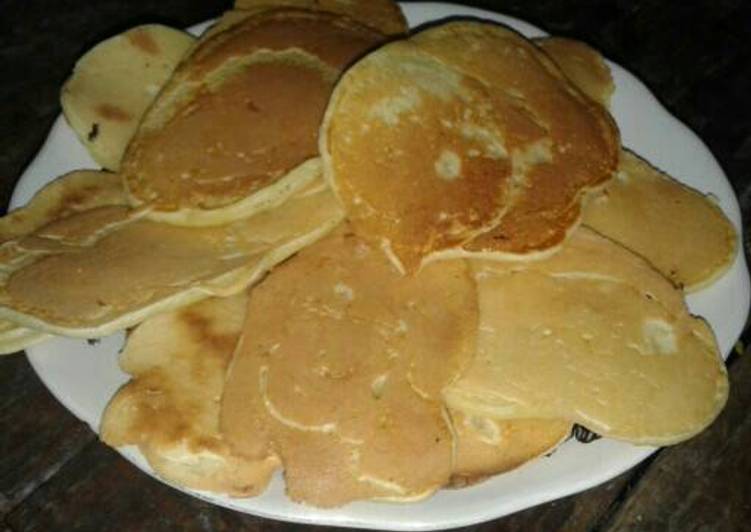 bahan dan cara membuat Pancake special ibu hamil??