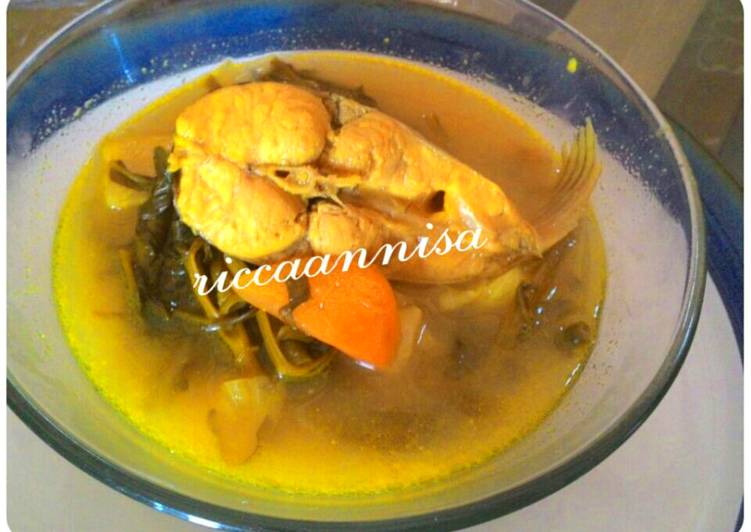 resep makanan Sayur asem kangkung ikan patin(gangan asam)