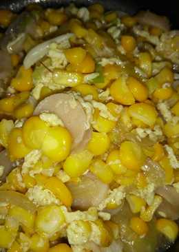 ðSop Jagung Orek Telurð