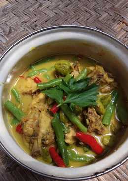 Kalio ayam pete buncis