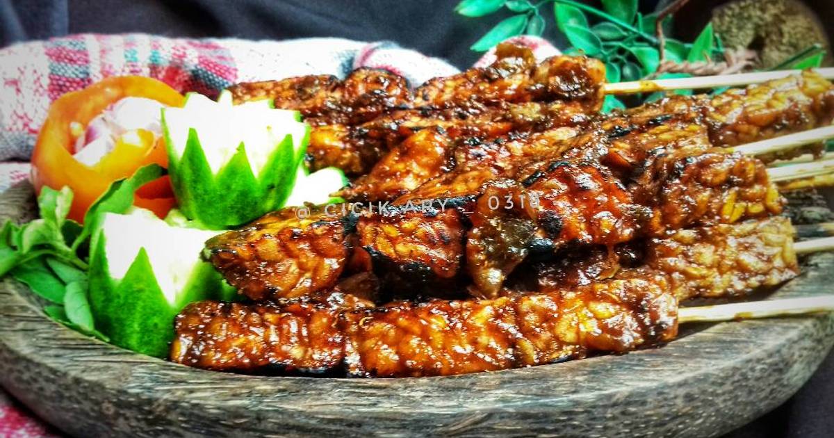 160 resep sate tempe enak dan sederhana Cookpad