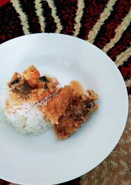 Patin krispi saus teriyaki