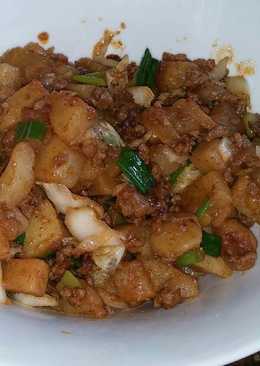 Sambal Goreng Kentang Daging Cincang Gurih