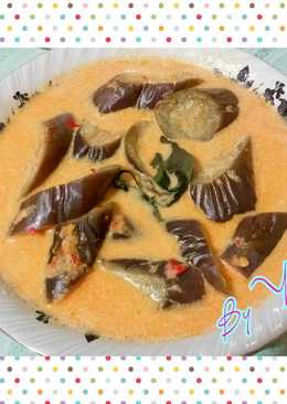 Terong santan pedas