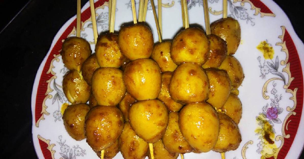 Resep Sate telur puyuh  oleh HanisAchmad Cookpad