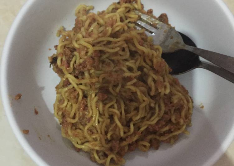 resep Mie goreng indomie extra kornet