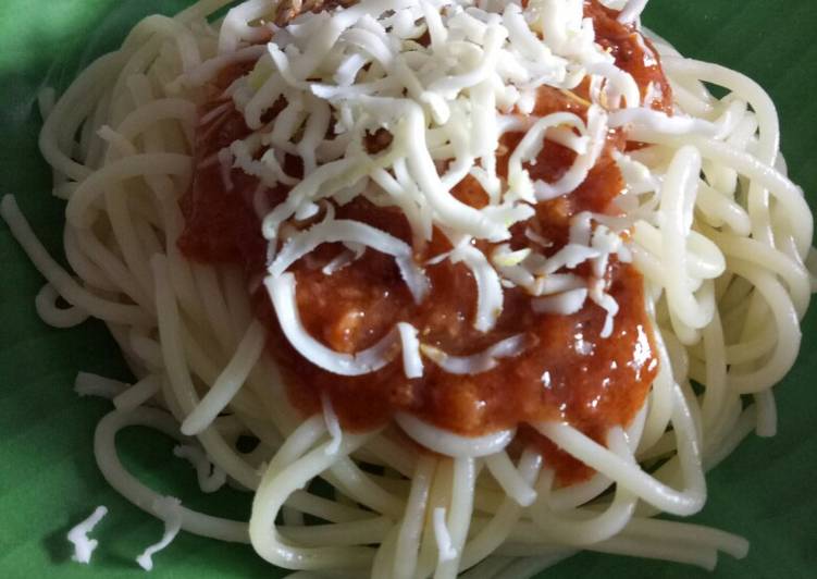 gambar untuk resep makanan Spaghetti bolognaise easypeasy