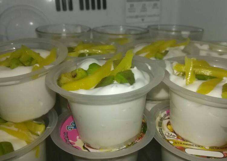 resep masakan Vanila ice cream home made