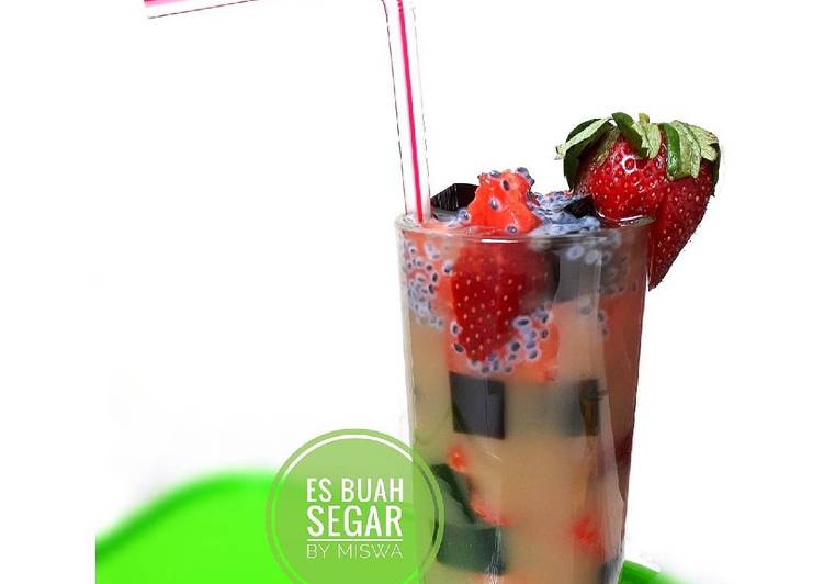 Resep Es buah segar