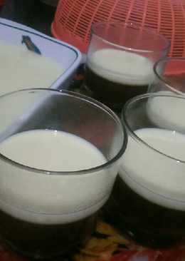 Puding Coklat Fla Susu Vanilla Homemade #BikinRamadanBerkesan