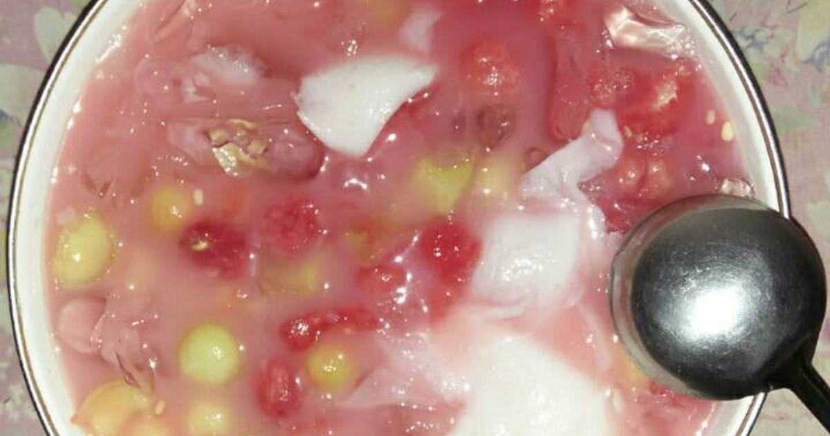 153 resep es  buah  sirup melon enak dan sederhana Cookpad