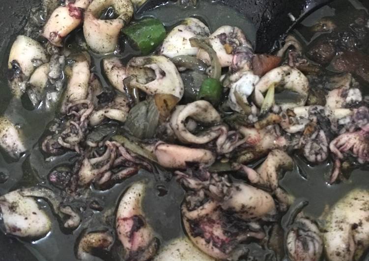 gambar untuk resep makanan Tumis cumi Kuyit