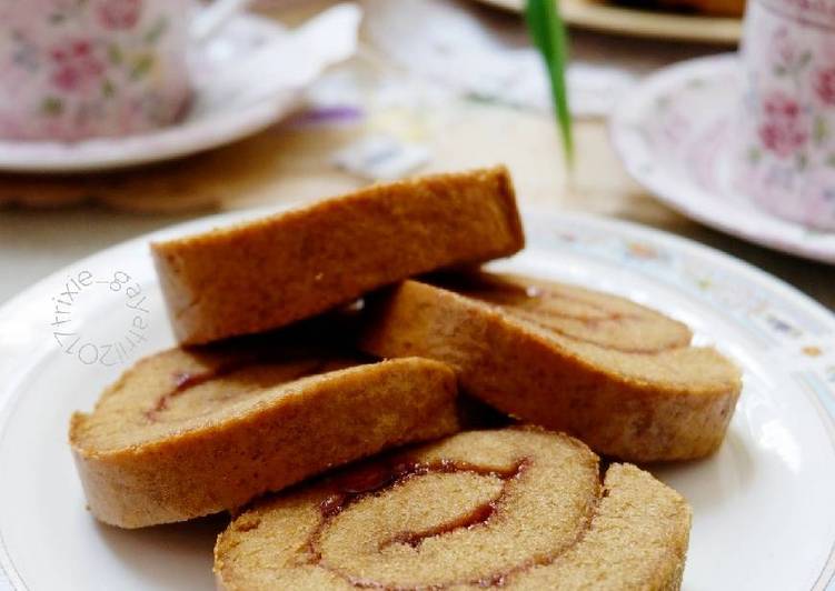 resep lengkap untuk Bolu Gulung