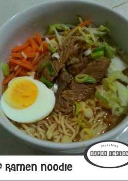 Mi ramen dgn daging sapi