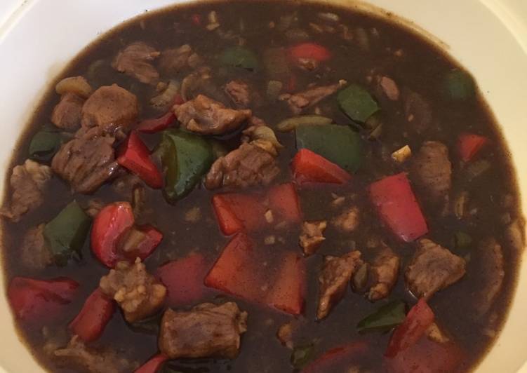 gambar untuk resep Sapi Lada Hitam