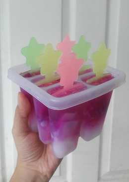 Dragon fruit stick ice