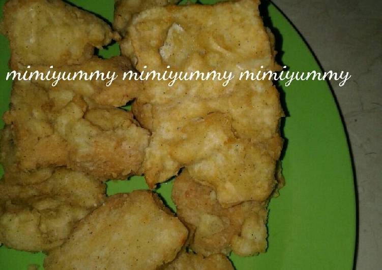 Resep Kentucky tahu Oleh Tsala Tsatur Rodliyah