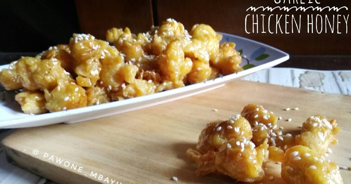 3.171 resep honey garlic chicken enak dan sederhana - Cookpad