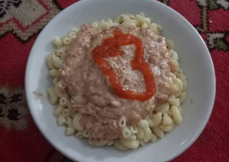 Resep Macaroni creamy saus Karya Nisyaa