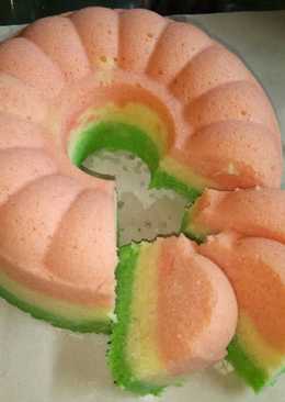 Bolu singkong rainbow