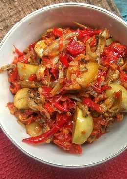 Sambalado Teri Jengkol