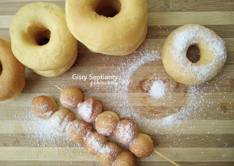 Resep Donat Empuk Eggles (no telur) By Gisry Septianty