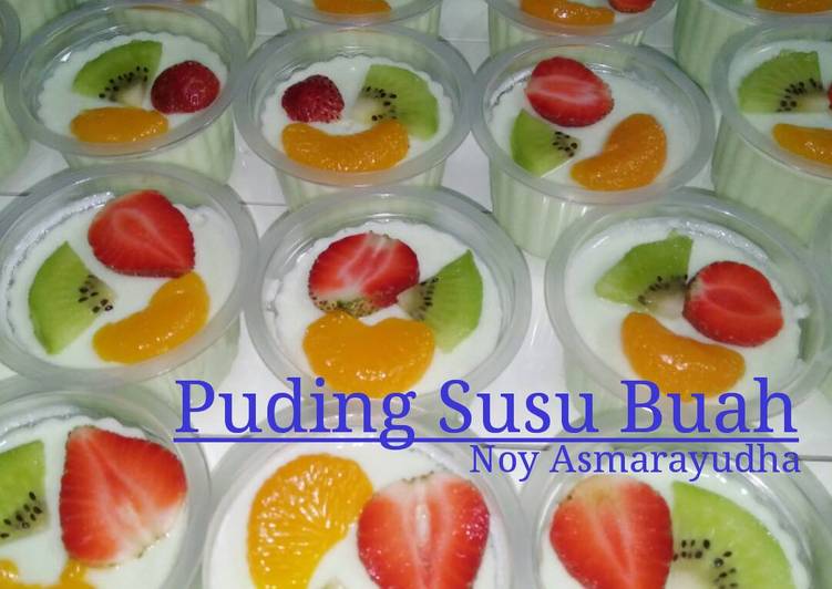  Resep  Puding  Susu Buah Cup Foodkitchen Info