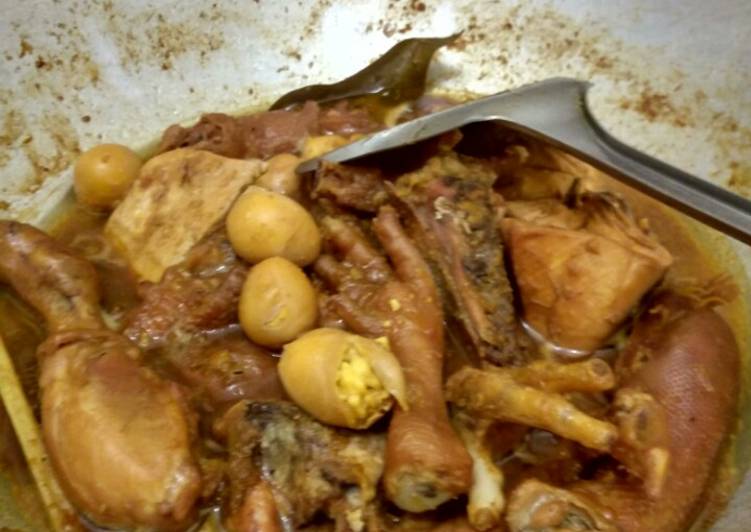 resep Semur Ayam&Telur Puyuh