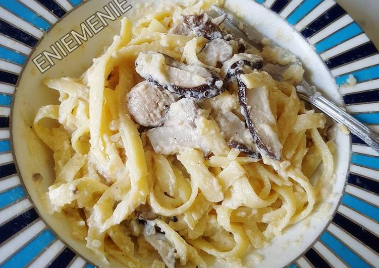  Resep Resep Fettuccine Carbonara oleh ENIEMENIE Cookpad