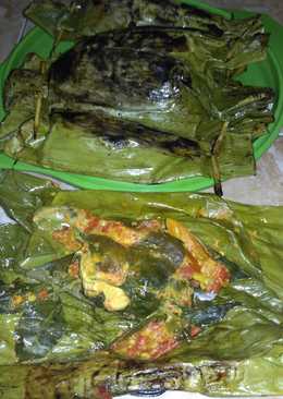 Pepes ayam daun kemangi