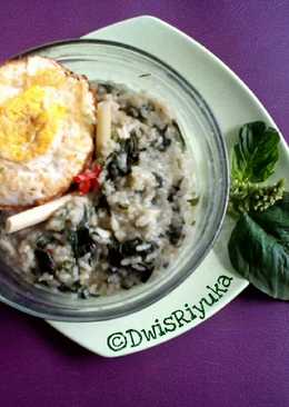 Bubur Bayam Gurih Pedas