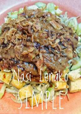 Nasi Lengko Sederhana