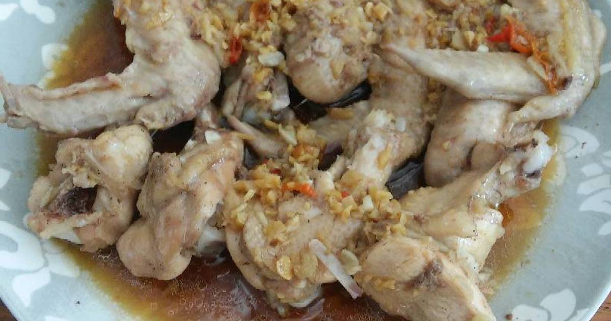 Resep Ayam Masak Steam ala Siluh Putu Natha Primadewi