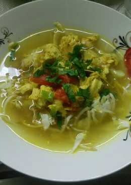 Soto ayam bening