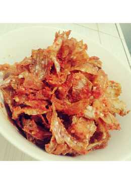 Balado Ikan asin Tawar