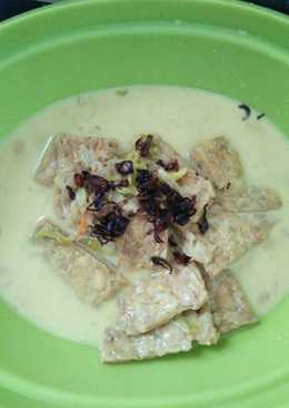 Kebun Tempe Kuah Santan Praktis