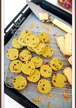 Matcha chocolate chip cookie