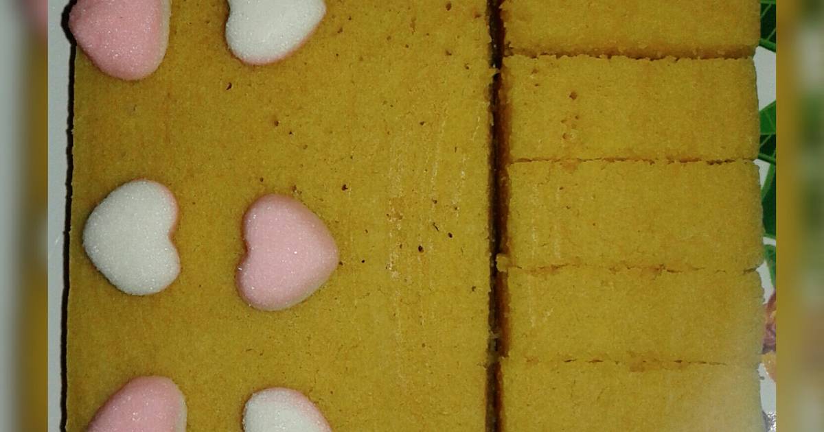 Resep Cake Labu kuning kukus Resep Cake Labu kuning kukus
