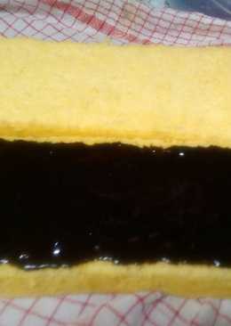 Bolu kukus lembut selai coklat