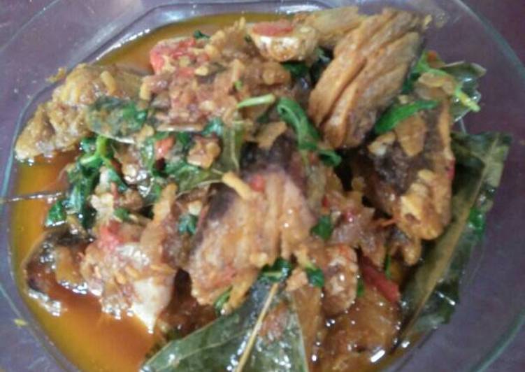 Resep Pindang tongkol rica rica